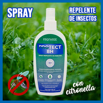 PROTECT 8H REPELENTE DE INSECTOS 200ml SPRAY